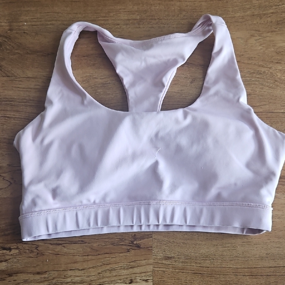 BuffBunny Soft Pink Sports Bra